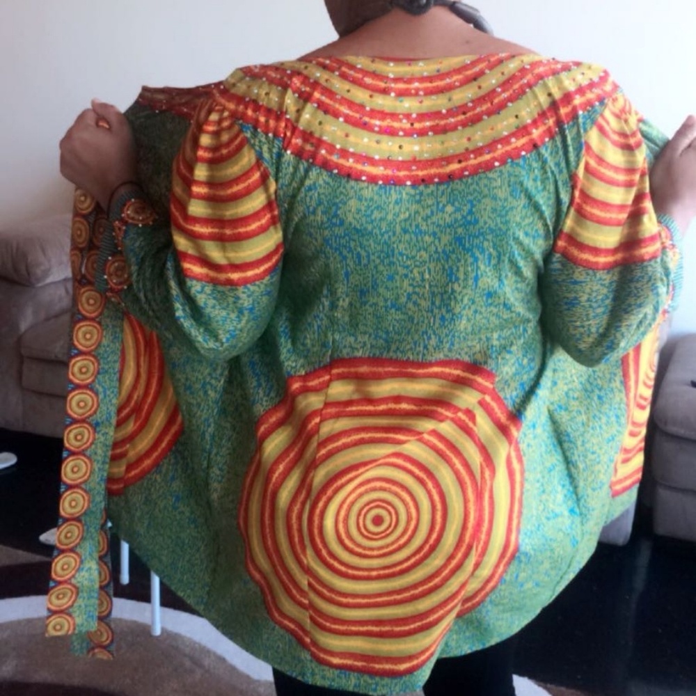 Ankara jacket - Picture 3 of 3